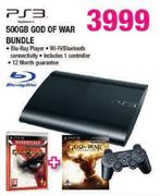 PS3 500GB God Of War Bundle