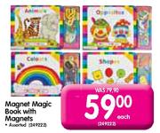 Magnet Magic Book With Magnets Assorted Each