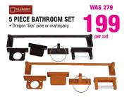 Wildberry 5 Piece Bathroom Set