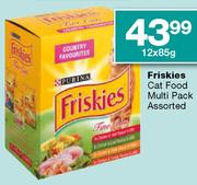 Friskies Cat Food Multi Pack-12x85gm