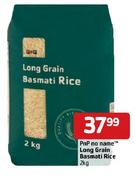PnP No Name Long Grain Basmati Rice-2Kg