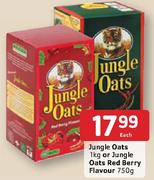 Jungle Oats 1Kg Or Jungle Oats Red Berry Flavour - 750g Each
