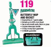 Flourwiz Butterfly Mop & Bucket