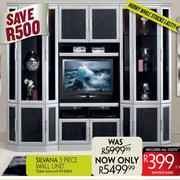 Silvana 3 Piece Wall Unit