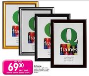 Q Frame-Per 2 Pack