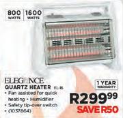 Elegance Quartz Heater(EL-16)