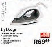 byD:sign Steam Iron(BSN200T)
