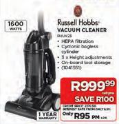 Russell Hobbs Vacuum Cleaner-1600W(RHUV23)