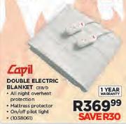 Capil Double Electric Blanket(CEB/D)