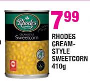 Rhodes Creamstyle Sweetcorn-410g
