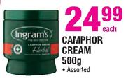 Camphor Cream-500g Each