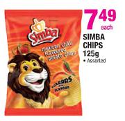 Simba Chips-125g Each