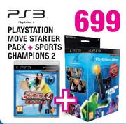 PS3 Playstation Move Starter Pack + Sports Champions 2