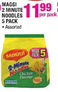 Maggi 2 Minute Noodles 5 Pack-Per Pack