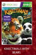 XBOX 360 Kinect Kinectimals With Bears-Each