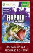 XBOX 360 Rapala Kinect Pro Bass Fishing-2's