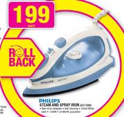 Philips Steam And Spray Iron(GC1480)-Each