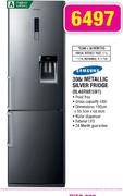 Samsung 308L Metallic Silver Fridge(RL48RWESW1)-Each
