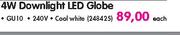 Osram 4W Downlight LED Globe -Each