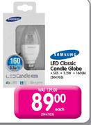 Samsung LED Classic Candle Globe-Each