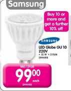 Samsung LED Globe GU 10 220V-Each