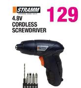 Stramm 4.8V Cordless Screwdriver