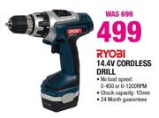 Ryobi 14.4V Cordless Drill