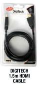 Digitech 1.5m Hdmi Cable