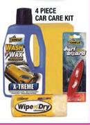 4 Piece Car Care Kit