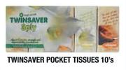 Twinsaver Pocket Tissues-10's