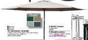 Terrace Leisure 3m Aluminium Umbrella 
