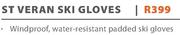 K-Way ST Veran Ski Gloves
