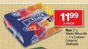 Risi 2 X Marie Biscuits + 1 X Lemon Creams Multipak-3-Pack