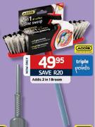 Addis 2-In-1 Broom