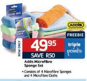 Addis Microfibre Sponge Set-Each