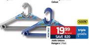 Addidas Unisex Hangers-5 Pack Per Pack