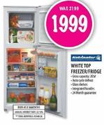 Kelvinator White Top Freezer/Fridge
