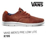 Vans Men's Pre Low Lite-Per Pair