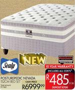Sealy Posturepedic Nevada Bed Set-152cm