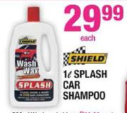 Shield 1L Splash Car Shampoo-Each