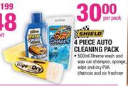 Shield 4 Piece Auto Cleaning Pack