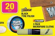Stramm 3 Pack Microfibre Cloths-Each
