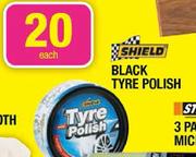 Shield Black Tyre Polish-Each