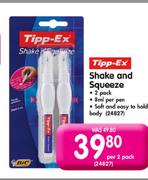 Tipp-Ex Shake And Squeeze-Per 2 Pack