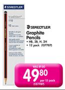 Staedtler Graphite Pencils-Per 12 Pack
