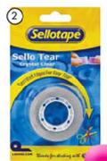 Sellotape Clear Tape Each