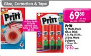 Pritt Multi-Pack Glue Stick-3x43g