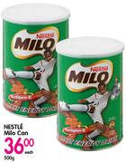 Nestle Milo Can-500gm Each