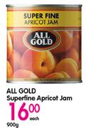 All Gold Superfine Apricot Jam-900gm Each