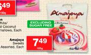 Amajoya 125g Sweets Assorted-Each